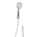 HSK Design-Handbrause Rund, inkl. Brauseschlauch, Silber...