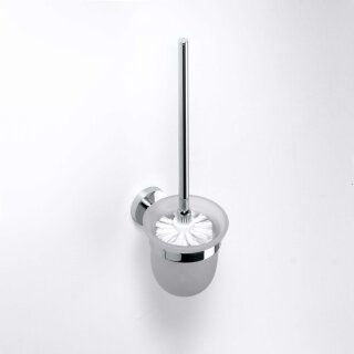BEMETA OMEGA WC-B&uuml;rstengarnitur mit Glasbeh&auml;lter