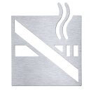 BEMETA HOTEL Schild Rauchen verboten, geb&uuml;rstet