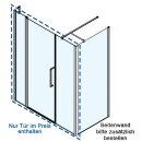 Novellini Young T2F+S Pendelt&uuml;r f&uuml;r Seitenwand