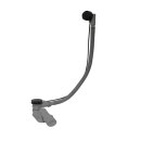 Riho Abflussset schwarz f&uuml;r Acryl Bad