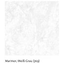 Hochglanz-Oberfläche, Naturstein, Marmor weiss-grau (703)