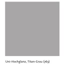Hochglanz-Oberfl&auml;che, Titan-Grau (763)