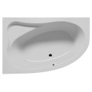 Riho Lyra 140x90cm, Raumsparbadewanne, gl&auml;nzende...