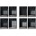Doccia Tasmania Duschabtrennung f&uuml;r Nischen, mit zwei Schiebet&uuml;ren, bis 120cm, H:bis 195cm, wei&szlig;, Glas klar