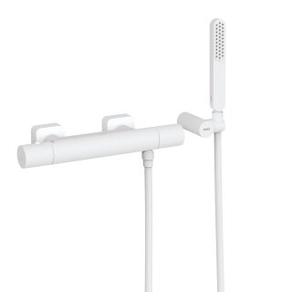 Tres Loft Colors, Thermostat Brausebatterie, weiss matt