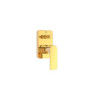Tres Loft Colors, Unterputz-Einhandmischer (2-Wege), 24k Gold