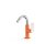 Tres Loft Colors, Einhebel Bidetmischer, Orange-chrom