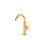 Tres Loft Colors, Einhebel Bidetmischer, 24k Gold matt