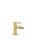 Tres Loft Colors, Einhebel Bidetmischer, 24k Gold matt