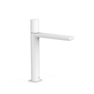 Tres Loft Colors, Einhebel Waschtischmischer, weiss matt
