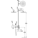 Tres Study Exclusive, Unterputz Brauseset Rapid-Box, 24k...