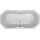 Achteck Whirlpool Sanibay Treviso, 185x90cm, mit Whirlpoolsystem MAXI DELUXE