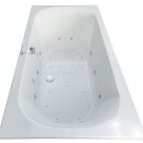Rechteckwhirlpool Sanibay Lucca, 190x90cm, mit...