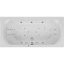 Rechteckwhirlpool Sanibay Lucca, 180x80cm, mit...