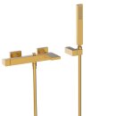 Tres Slim Exclusive, Einhebel Wannenmischer, 24k Gold matt