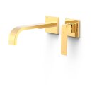 Tres Slim Exclusive, Einhebel Waschtischmischer UP, 24k Gold
