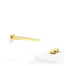 Tres Slim Exclusive, Zweigriff-Standarmatur, 24k Gold