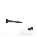 Tres Slim Exclusive, Zweigriff-Standarmatur, schwarz matt