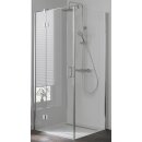 HSK Aperto Dreht&uuml;r pendelbar an Nebenteil + Seitenwand, 120cm, 90cm, chromoptik