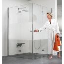 HSK Exklusiv Eckeinstieg mit Drehfaltt&uuml;r, 80x80cm,...
