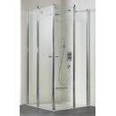 HSK Exklusiv Eckeinstieg, 4-teilig, 90x80cm, chromoptik