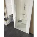 HSK Exklusiv Eckeinstieg, 2-teilig mit geteilten T&uuml;relementen, 80x80cm, weiss