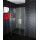 Euroshowers Duo Door Spezial - Pendelt&uuml;r Duschkabine, 105-109cm (38+67cm), Aluminium eloxiert, Klarglas