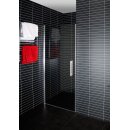 Euroshowers Door - 1-teilige Dreht&uuml;r Duschkabine, 89,5-92,0cm, Aluminium eloxiert, teilweise Milchglas, mit magnetischem Profil