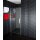 Euroshowers Door - 1-teilige Dreht&uuml;r Duschkabine, 89,5-92,0cm, Aluminium eloxiert, teilweise Milchglas, mit magnetischem Profil