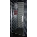 Euroshowers Door - 1-teilige Dreht&uuml;r Duschkabine, 78,0-80,0cm, Aluminium eloxiert, get&ouml;ntes Glas, mit 20mm Schlauchdichtung