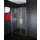 Euroshowers Duo Door Spezial - Pendelt&uuml;r Duschkabine, 184-188cm (97+87cm), Aluminium eloxiert, Klarglas