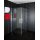 Euroshowers Corner Eckeinstieg Duschkabine, 90cm, 100cm, Aluminium eloxiert, Klarglas