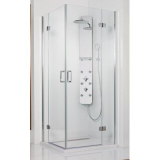 HSK Premium Softcube Eckeinstieg Dreht&uuml;ren, pendelbar, 4-teilig