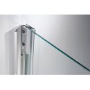 HSK Premium Softcube Eckeinstieg Dreht&uuml;ren, pendelbar, 4-teilig