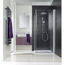 HSK Favorit Nova, Dreht&uuml;r in Kombination mit Seitenwand