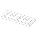 Forzalaqua Stein Waschbecken, PALERMO DOPPIO BLUESTONE...