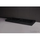 Forzalaqua Stein Waschbecken, PALERMO DOPPIO GRANIT MATT...