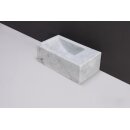 Forzalaqua Stein Waschbecken, VENETIA XS CARRARA MARMOR...