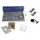 Warmwasser/Elektro Fu&szlig;bodenheizung HoWaTech Variant...