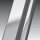 Novellini Kuadra 2.0 SWP Seitenwand f&uuml;r Doppelte Schiebet&uuml;r (2Festteile), Gr&ouml;sse 69-71cm , Profilfarbe silber