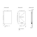 Howatech Infrarot Glasheizk&ouml;rper mit...