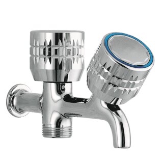 Tres Ese-23, Waschmaschinenhahn, chrom