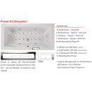 MALIBU PLUS - Whirlpool Badewanne mit Power Kombisystem