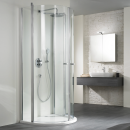 HSK Exklusiv 2.0 Runddusche pendelbar, 4-teilig (Radius 500)