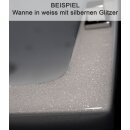 Rechteck-Badewanne Zenpool Model Lara, 177x77cm, RAL Farbe nach Wunsch