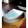 TANDEM asymmetrische Badewanne 170x130x50cm, links, weiss