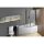 Raumspar Badewanne Tigra mit Duschzone 150x75cm, rechts, weiss, Komplett-Set