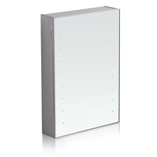 Schr&ouml;der Aluminiumspiegelschrank Vega H 700 x 500 x 120 mm