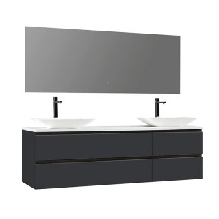 StoneArt Set Monte Carlo MC-1800pro-1 dunkelgrau 180x52